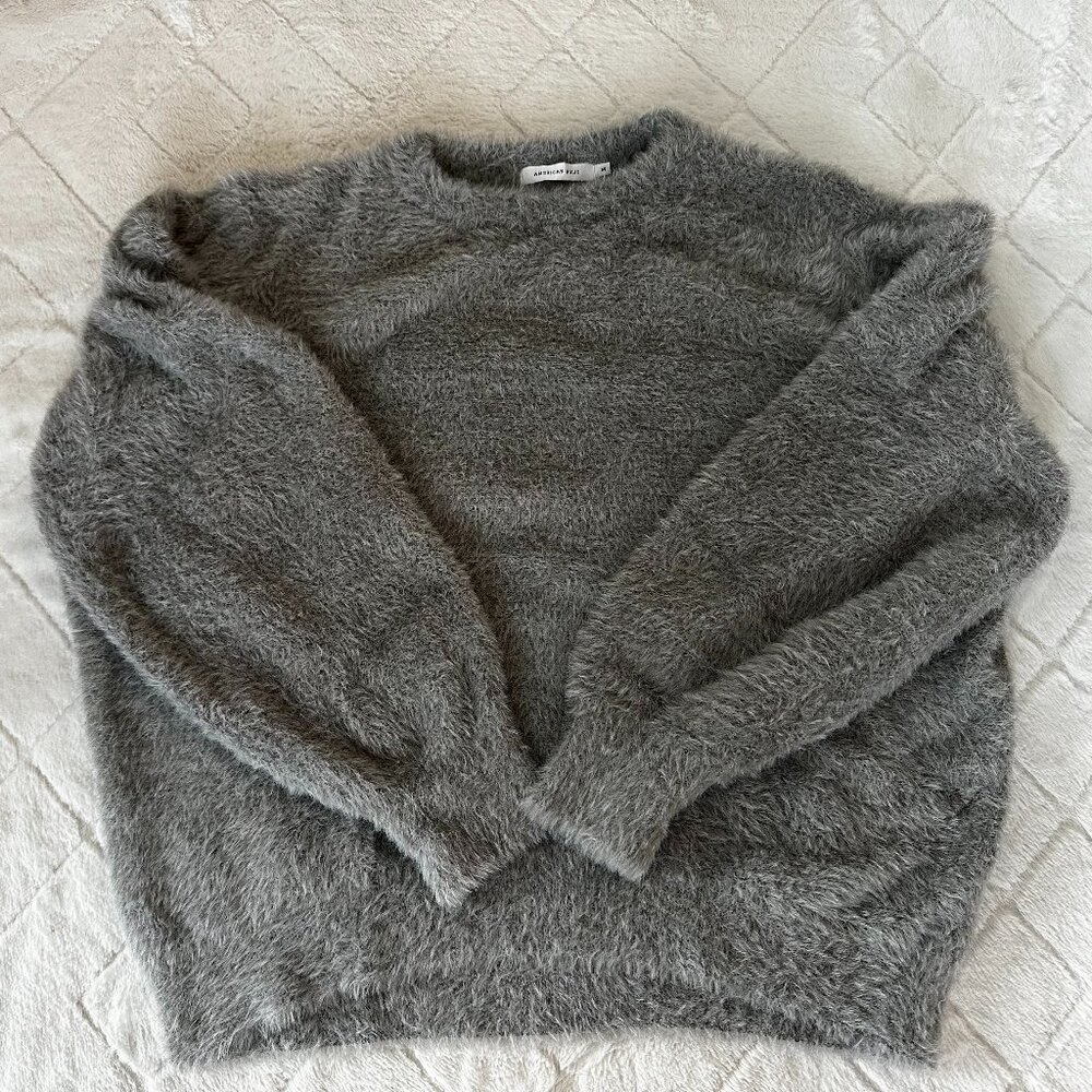 *New* Cute oversized Sweater Gray
